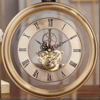 Salon étude bureau horloge chambre bureau horloge moderne fer ornements personnalisé mode horloge métal artisanat