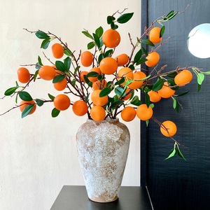กิ่งส้มประดิษฐ์ Muyu Chronicles แจกันดอกไม้ โฟมพลาสติก ของตกแต่งตรุษจีน - Product Image 1