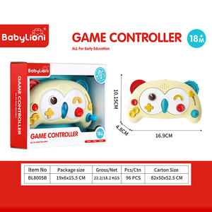 Manette de jeu hibou mignonne pour bébé, jouet éducatif amusant avec sons <span class=keywords><strong>et</strong></span> lumières pour les tout-petits - Product Image 1