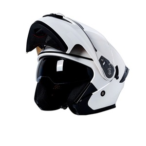 Casco de Motocicleta Integral Abatible con Visera Solar Interna, Ventilación Ajustable, Casco de Seguridad Modular para Motocicleta - Product Image 3