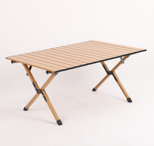 Fold up Lightweight - Aluminum Roll up Portable Folding Camp Picnic <strong>Table</strong>,4 Ft <strong>Small</strong> Collapsible/Folding <strong>Camping</strong> <strong>Table</strong> - Product Image 2