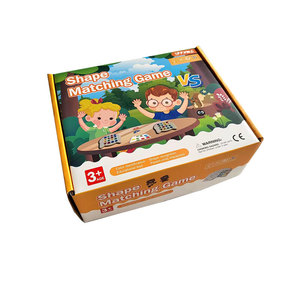 Juego de emparejamiento de formas para niños mayores de 3 años, juguete educativo con formas geométricas coloridas y tarjetas para aprender y jugar - Product Image 5