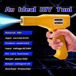 Soldador de Plástico, 800 Grapas, Kit de Soldadura de Plástico, Imprescindible para Bricolaje, Kit de Reparación de Parachoques de Plástico - Product Image 2
