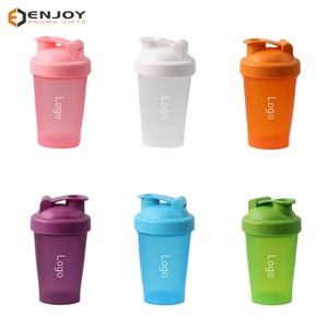 Promotional Custom logo Plastic Sports Protein Powder Shake Hand Cup