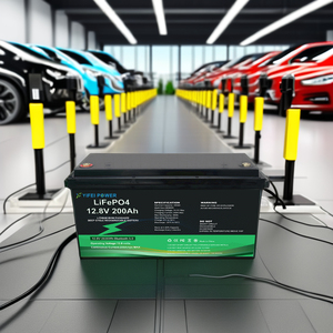 12.8V 300Ah 3840Wh Bateria De Lítio-Íon Sistema De Armazenamento De Energia Lifepo4 Power Source Golf Carts Forklifts 12V Painel Solar Pack - Product Image 5