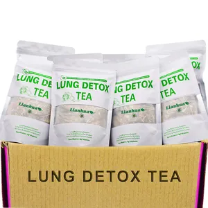 Chinaherbs hot selling popular lianhua lung clearing clearing lung detox tea enhance immune booster system cleanse teas
