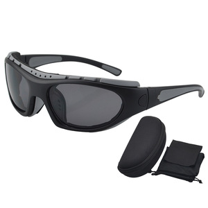 Gafas de Motociclismo con Montura Completa, Lentes de Policarbonato con Protección UV, Antideslizantes, Gafas Deportivas para Exteriores, Modelo 9060 para Hombre - Product Image 2