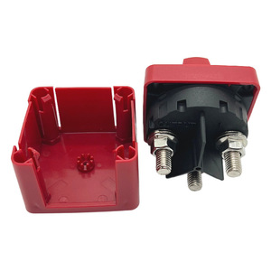 Rotary <b>Switch</b> <b>12V</b> 24V 48V DC 1NO Screw Terminal IP33 Plastic Car Boat Battery Power Disconnect Selector - Product Image 3