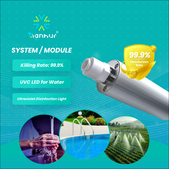 Factory Direct UVC LED Water Sterilizer 265-280nm 150mW Module for RO Water Filter System TH-UVC-DC01