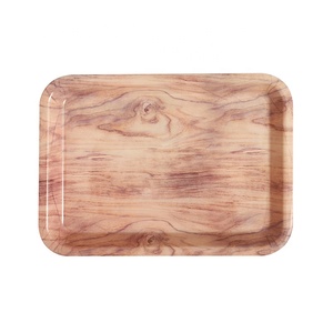 Reusable Unbreakable Print <strong>Plastic</strong> Eco-Friendly <strong>Serving</strong> Tray - Product Image 3