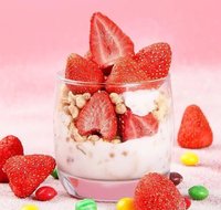 Prix d'usine Fraise lyophilisée Sweet Crispy Snack FD Fraise sèche entière