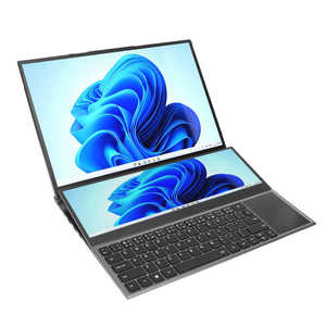 Oem đôi màn hình 16 + 14 inch máy tính xách tay máy tính màn hình cảm ứng tốt nhất mua Core I7 máy tính xách tay trên bán cho công ty họp - Product Image 1