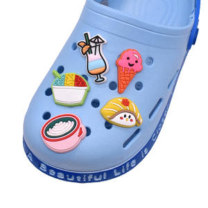 XB atacado cartoon snacks bonitos pvc acessórios de borracha decoração fivelas New <span class=keywords><strong>Mexican</strong></span> <span class=keywords><strong>Food</strong></span> for tamancos encantos sapatos encantos - Product Image 2