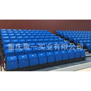 Asientos Plegables para Estadios, Modelo 6208, Moldeados por Soplado, de HDPE, con Pasamanos, para Exteriores, Escuelas, Campos Deportivos - Product Image 2