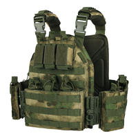 Gilet tactique de style mode pour l'extérieur, respirant, camouflage, système MOLLE, libération rapide, imperméable, sac de gilet tactique