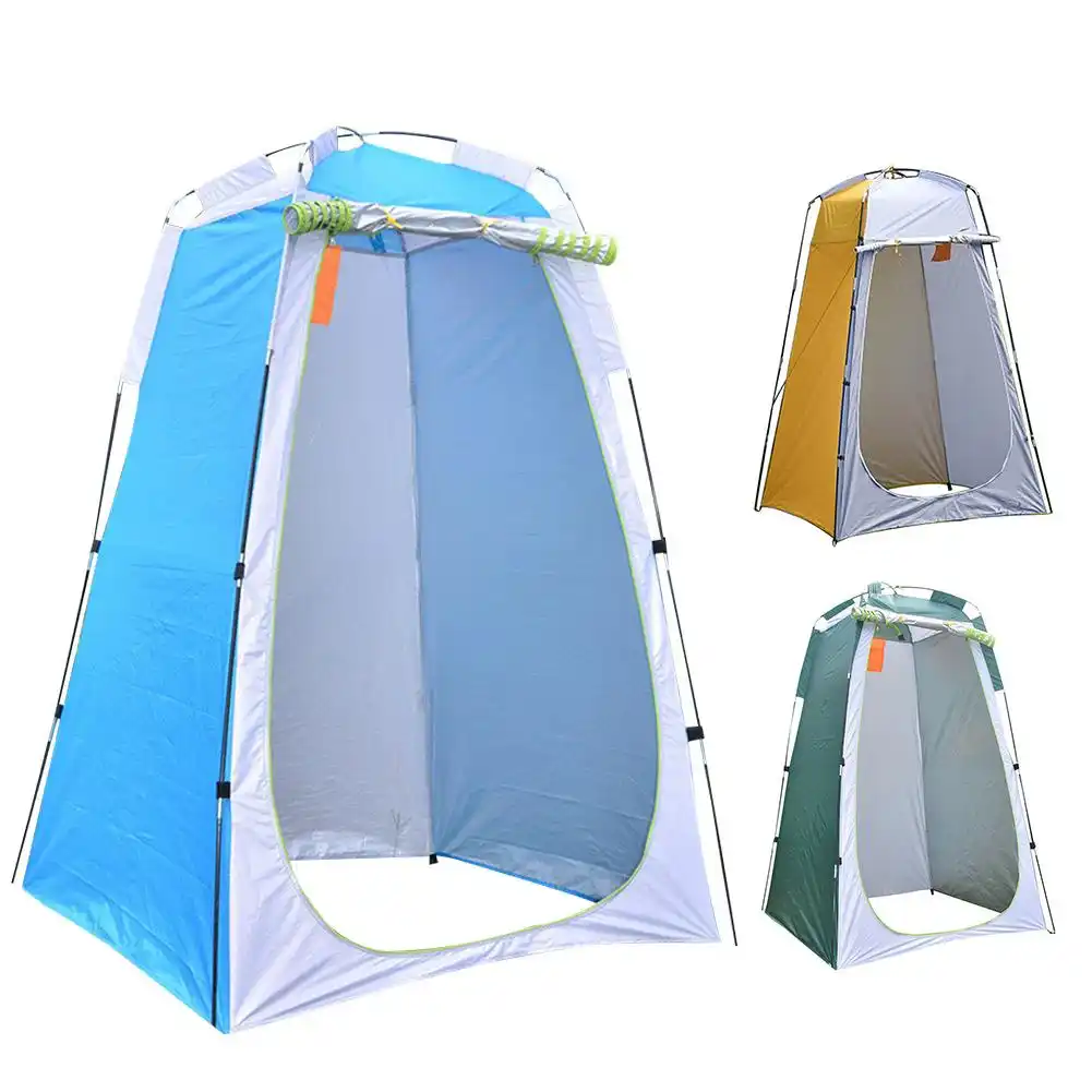고품질 야외 캠핑 팝업 드레싱 화장실 휴대용 설정 즉시 샤워 텐트 룸 천막