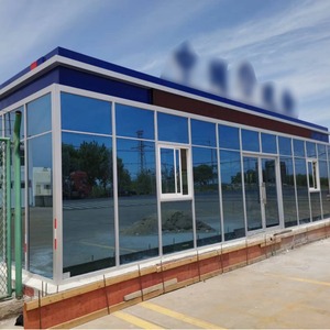 Ruichoy Glass <b>Curtain</b> Wall Booth Aluminum Alloy Portable Outdoor Security Pavilion For Supermarket - Product Image 4
