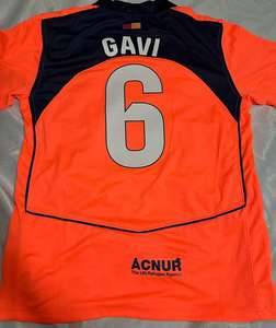 Camiseta de Fútbol Visitante 2526 del Barcelona, <span class=keywords><strong>GAVI</strong></span> 6, Versión para Fanáticos de Alta Calidad - Product Image 1