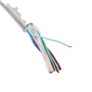 Fil électronique en PVC basse tension 1007 1015 4-22 AWG Câbles de raccordement électriques