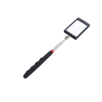 Ensemble d'outils de ramassage magnétique télescopique, outils de ramassage magnétique extensibles, rond 360 °   Miroir d'inspection pivotant et réglable
