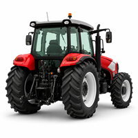 Tracteur agricole diesel 4x4 de 40 CV avec accessoires complets pour le champ – Approvisionnement direct usine