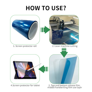 AR cao minh bạch vật nuôi bảo vệ phim nguyên liệu cuộn 3 lớp chống phản chiếu chống chói vật nuôi bảo vệ màn hình cuộn phim - Product Image 4