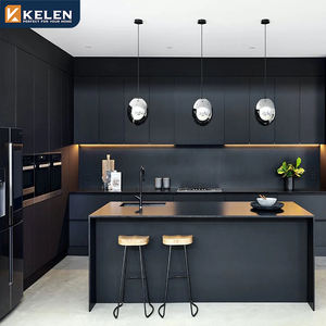 KELEN 2026 <strong>Kitchen</strong> Cabinet Custom Mdf Supplier American Modular Modern Wood Furniture <strong>Kitchen</strong> Cabinet - Product Image 2