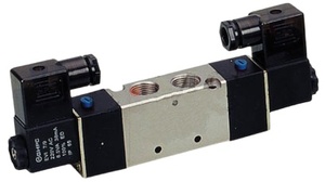 Heiß verkauf MYPC 4V Serie AC 4.5VA DC3W 5/<span class=keywords><strong>2</strong></span> 5/3 5-Wege-pneumatisches Magnetventil mit Feder rückstellung - Product Image 5