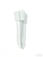 Compte-gouttes médical en plastique de 5 ml avec graduations, embout en silicone, échantillon gratuit