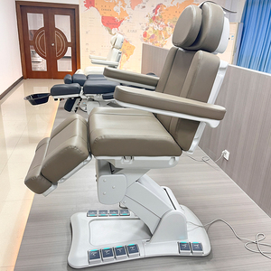 Chaise de podologie électrique à 4 moteurs, base petite, design personnalisé, mobilier hospitalier, best-seller - Product Image 5