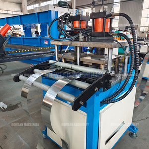 Joints flexibles de haute qualité Pvc flexible conduit connecteur rouleau formant la machine avec couche d'isolation en fibre de verre - Product Image 4