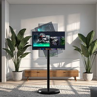 Pantalla inteligente de 21,5 pulgadas, 1080P, pantalla táctil enrollable, TV Ip, TV portátil Vertical, televisión móvil, televisores inteligentes inalámbricos para juegos