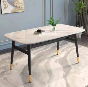 <span class=keywords><strong>Table</strong></span> à manger commerciale de luxe légère <span class=keywords><strong>Table</strong></span> à manger rectangulaire contre le <span class=keywords><strong>mur</strong></span> Combinaison <span class=keywords><strong>table</strong></span> à manger et chaise d'hôtel de location - Product Image 3