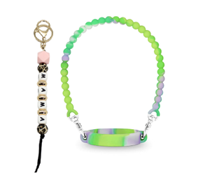 Mặt dây chuyền cá nhân kết hợp với dây buộc Silicone Sling cho phụ kiện chai nước Tumbler - Product Image 1