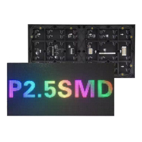 Módulo de Pantalla LED SMD P2.5 a Todo Color para Interiores, 320x160 mm, 800 Nits de Brillo, Resolución 4K, Compatible con el Sistema de Control Novastar