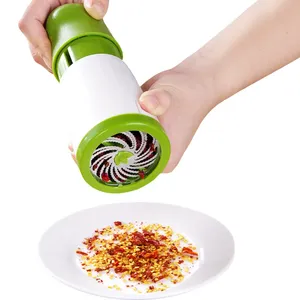 เครื่องครัวสแตนเลสสำหรับผัก พริกไทย ผักชีฝรั่ง แบบใช้มือ - Product Image 2
