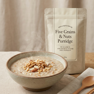 Porridge Premium Crujiente de Cinco Granos con <span class=keywords><strong>Almendras</strong></span> y Nueces <span class=keywords><strong>Tostadas</strong></span>, Mezcla Energética para el Desayuno que Estimula el Cerebro, OEM YOUJI - Product Image 3