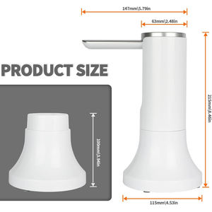 Pompe à eau portable automatique pliable de bureau rechargeable par USB pour bidon de 5 gallons – Vente en gros - Product Image 2