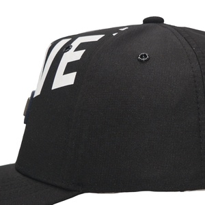 Cappellini Sportivi Personalizzati Economici in Cotone Nero, Stile Street Fashion, con Ricamo a 6 Pannelli, Traspiranti e Impermeabili, Vendita all'Ingrosso - Product Image 2