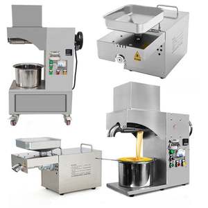 เครื่องสกัดน้ำมันดอกทานตะวันแบบเย็นขนาดเล็ก ทำจากสแตนเลส ใช้กับน้ำมันมะกอกได้ - Product Image 5