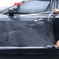 Goodcarway Film de protection de peinture pour voiture 1,52*15m Film PPF TPH TPU Protection de carrosserie de voiture Facile à installer