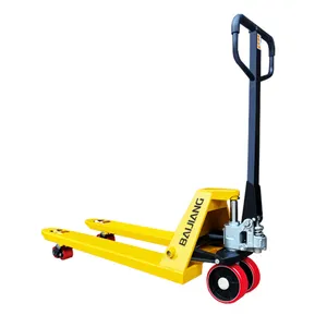 Trung quốc 1/2/3 tấn tay Pallet Jack PU bánh xe xe nâng với hiệu suất cao rẻ hơn thời gian giới hạn