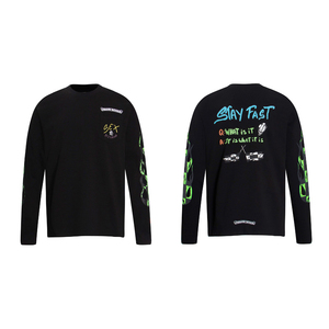 Camiseta de Verano para Hombre y Mujer, 100% Poliéster, Manga Corta, Transpirable, Estampada, Combinación de Colores Surtidos, para Parejas - Product Image 1