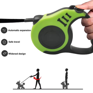 Wholesale Customization 3m 5m Automatic Retractable Dog Leash Durable Outdoor Walking Pet Dog <b>Training</b> <b>Lead</b> - Product Image 4