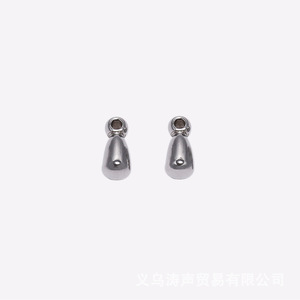 Perles en forme de goutte d'eau en acier inoxydable, 2.6x6.2mm, pour la fabrication de bijoux, accessoires de bricolage, perles en métal en forme de goutte, Ac0346 - Product Image 5