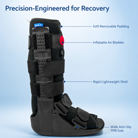 Botte orthopédique personnalisée avec support pneumatique pour la protection des entorses de la cheville