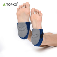 Coussin de prévention des fissures du talon TOPKO, couvre-pieds chaud et coussin de semelle, soutien de la cheville