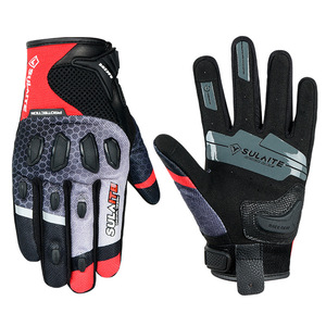 Sulaite – gants de moto pour hommes et adultes, en maille respirante, compatibles avec les écrans tactiles, équipement de protection pour la course, été - Product Image 5