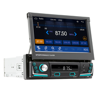 Lancol 9606C 1Din Écran rétractable Autoradio Android 7 pouces Stéréo MP5 avec BT/GPS/WIFI Carplay 1+16/2+32