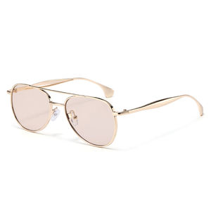 Gafas de Sol de Piloto de Moda 2026, Estilo Vintage de Alta Gama, Protección UV400, Diseño Cuadrado, Estilo Urbano Personalizado - Product Image 5